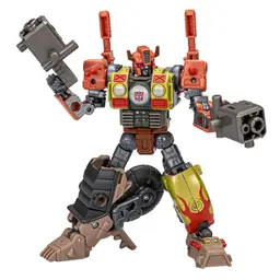 Transformers Generations Legacy Evolution, figurine à conversion Crashbar classe Deluxe de 14 cm