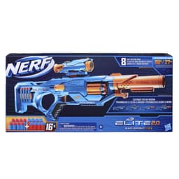 Nerf Elite 2.0 Eaglepoint RD-8 Blaster -- 8-Dart Drum, Detachable Scope and Barrel, 16 Nerf Darts, Bolt Action