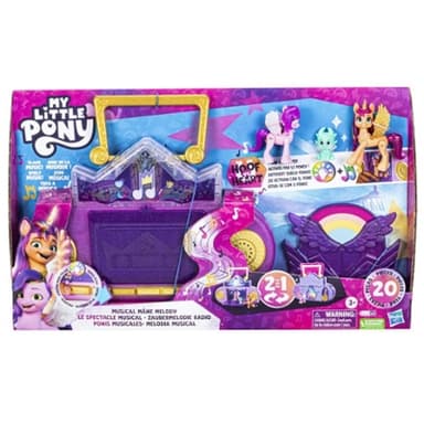 My Little Pony: Make Your Mark Toy Musical Mane Melody - Playset with Lights and Sounds, 3 Figures, for Kids 5 and Up