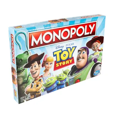 Jeu de plateau Monopoly Histoire de jouets pour la famille et les enfants de 8 ans et plus
