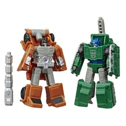 Transformers Generations War for Cybertron : Earthrise, 2 figurines Micromaster Patrouille militaire WFC-E4, 3,5 cm
