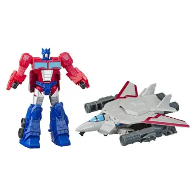 Jouets Transformers Cyberverse Spark Armor, figurine Optimus Prime