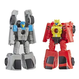 Transformers Generations War for Cybertron: Siege - Duo de figurines Micromaster Patrouille en voiture Autobot WFC-S4