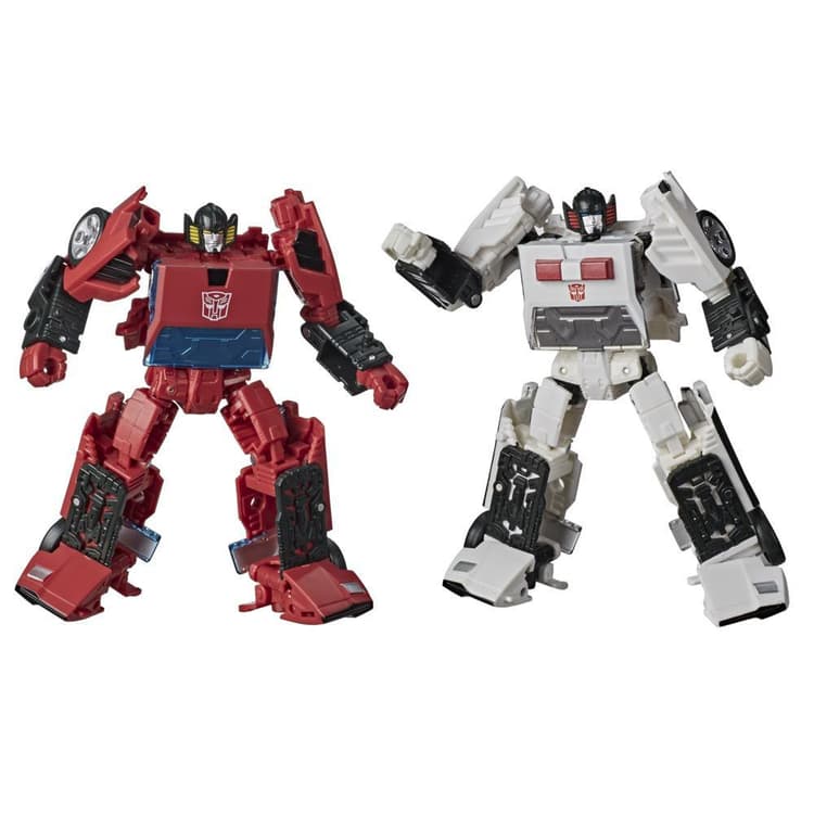 Transformers Generations Selects, figurines WFC-GS20 Cordon et Autobot Spin-Out, War for Cybertron, classe Deluxe, 14 cm