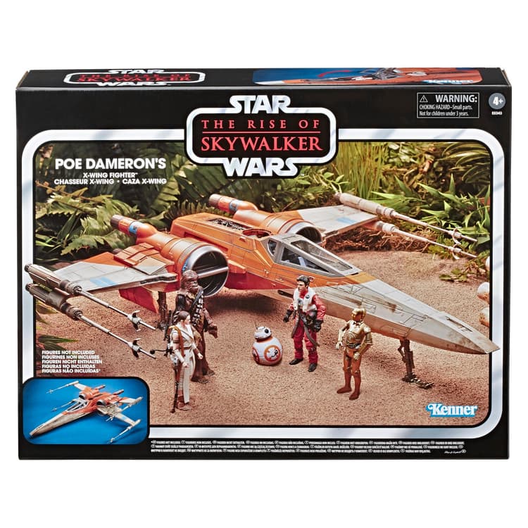 Star Wars The Vintage Collection Star Wars: The Rise of Skywalker Poe Dameron’s X-Wing Fighter Vehicle, Ages 4 and Up