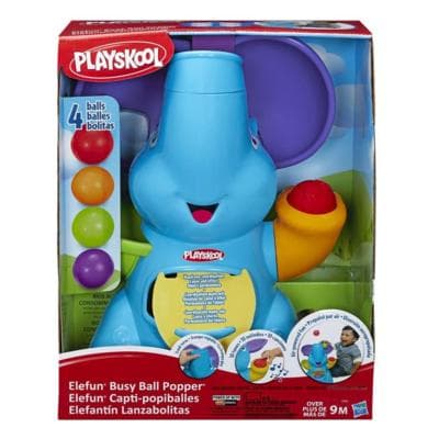 PLAYSKOOL POPPIN PARK ELEFUN BUSY BALL POPPER