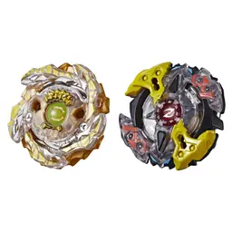 Beyblade Burst Turbo Slingshock - Duo Galaxy Zeutron Z4 et Gold-X Betromoth B4