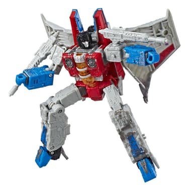Jouets Transformers Generations War for Cybertron, figurine Starscream WFC-S24 de luxe, gamme Siege, pour adultes et enfants de 8 ans et plus, 17,5 cm