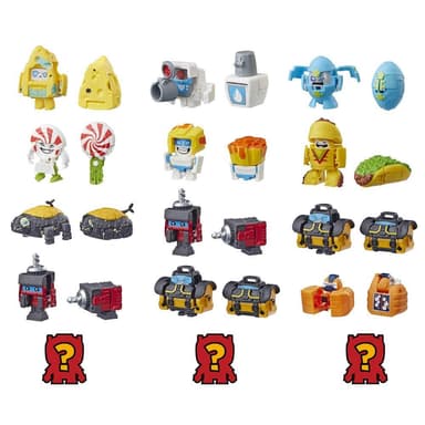 Jouet Transformers BotBots série 2 Ensemble de 5 Les Paysagistes - Figurines mystères 2 en 1 à collectionner! Enfants de 5 ans et plus (le style et les couleurs peuvent varier) de Hasbro