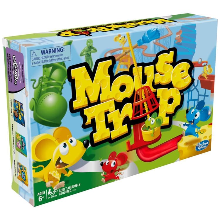 Mouse Trap, jeu de plateau pour enfants, 2 à 4 joueurs