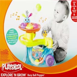 Playskool Busy Ball Popper Toy for 9 Months and Up with 5 Balls (Amazon Exclusive) 