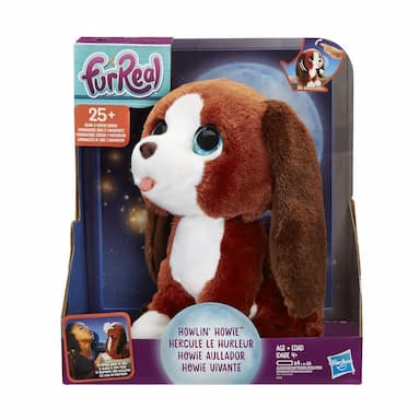 furReal Howlin’ Howie Interactive Plush Pet Toy, 25+ Sound-&-Motion Combinations, Ages 4 & Up