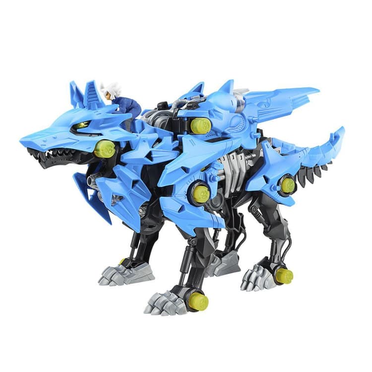 Zoids Giga Battlers Alpha Shadow, figurine à assembler de type loup avec mouvement motorisé, enfants dès 8 ans, 60 pièces