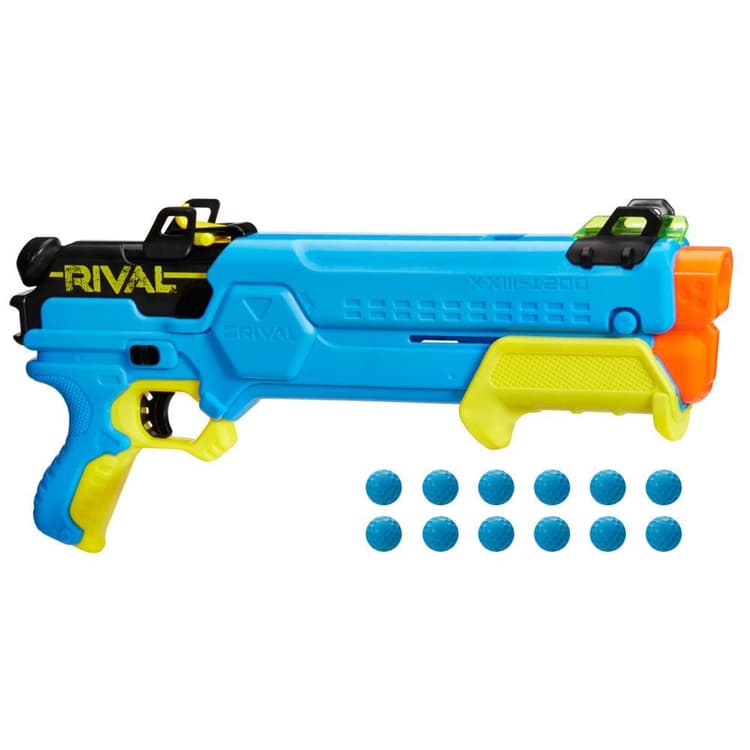 Nerf Rival Forerunner XXIII-1200 Nerf Blaster, 12 Nerf Rival Accu-Rounds, Adjustable Sight