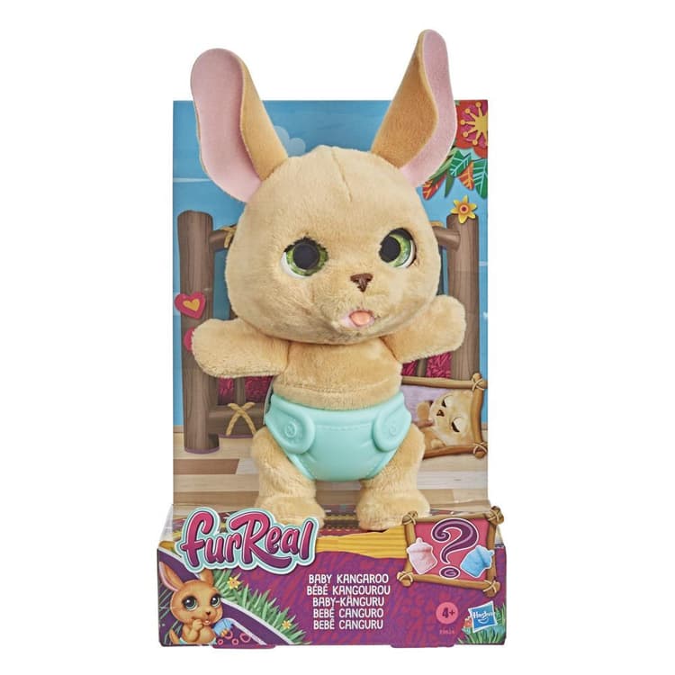 furReal Baby Kangaroo Interactive Plush Pet Toy