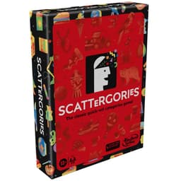 Jeu Scattergories classique, jeu de groupe pour ados et adultes, à partir de 13 ans, jeu de société pour 2 joueurs et plus