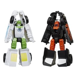 Transformers Generations War for Cybertron : Earthrise, 2 figurines Micromaster Patrouille Hot Rod WFC-E3, 3,5 cm