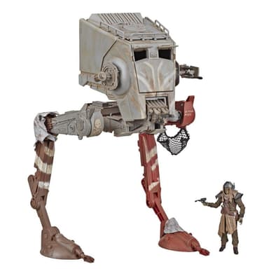 Star Wars The Vintage Collection, The Mandalorian, véhicule AT-ST Raider et figurine, pour enfants, à partir de 4 ans