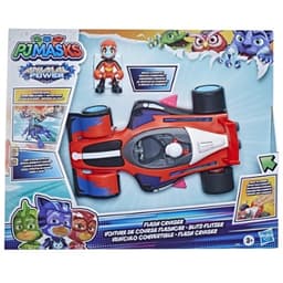 PJ Masks Animal Power Flash Cruiser Preschool Toy, Converting Car with Lights and Sounds, Vehicle Toy for Ages 3 and Up