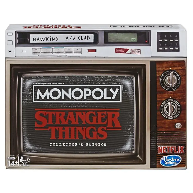 Monopoly Game Stranger Things Collector's Edition Board Game