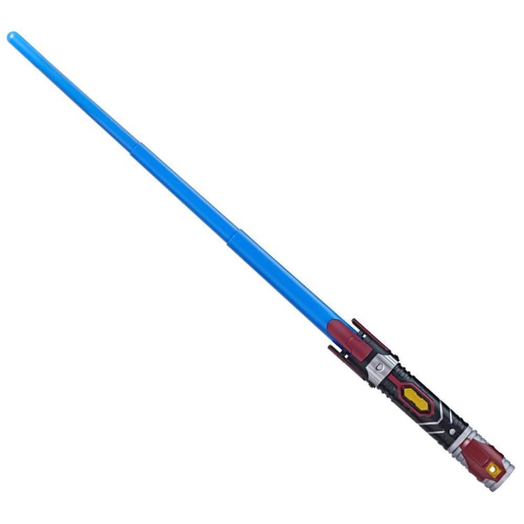Star Wars Lightsaber Forge, Sabre laser d’Anakin Skywalker à lame bleue extensible, jouet de déguisement personnalisable, pour enfants, dès 4 ans