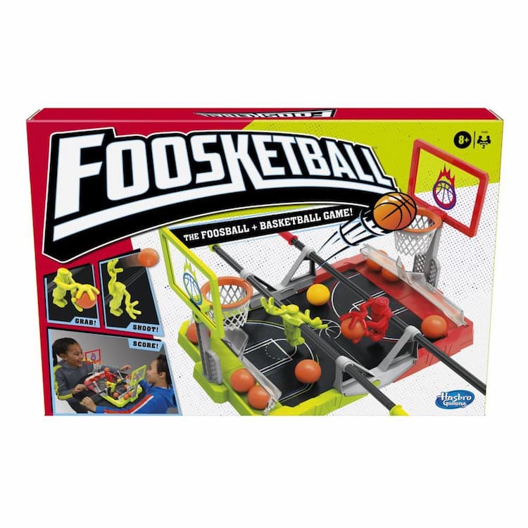 Foosketball Game, The Foosball Plus Basketball Tabletop Game for Kids
