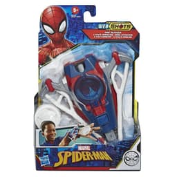 Marvel Spider-Man Web Shots Gear Disc Slinger Blaster Toy, For Kids Ages 5 And Up