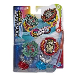Beyblade Burst Rise Hypersphere Dual Pack Viper Hydrax H5 Left-Spin and Dullahan D5 Right-Spin Battling Top Toys