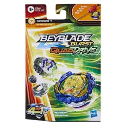 Beyblade Burst QuadDrive Vanish Fafnir F7 Spinning Top Starter Pack -- Battling Game Top Toy with Launcher