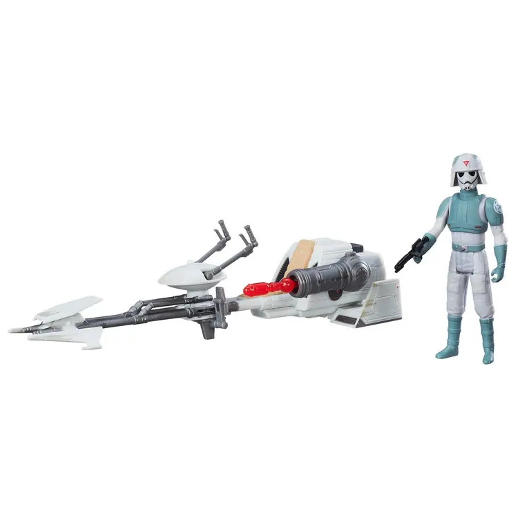 Star Wars Rebels - P ilote d'AT-DP et speeder impérial