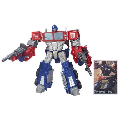 Transformers Generations Combiner Wars - Figurine Optimus Prime de classe Voyageur