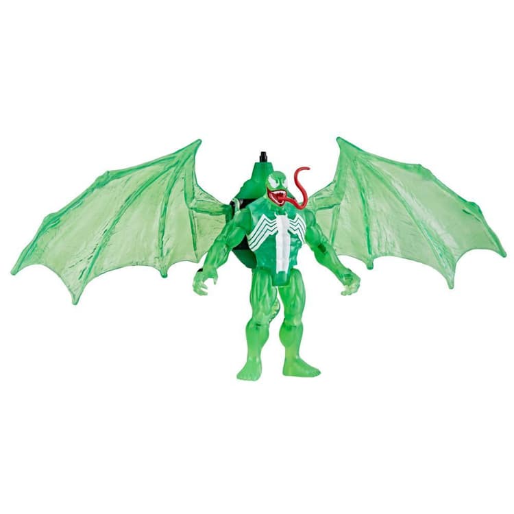 Marvel Spider-Man Epic Hero Series Web Splashers Green Symbiote Hydro-Ailes