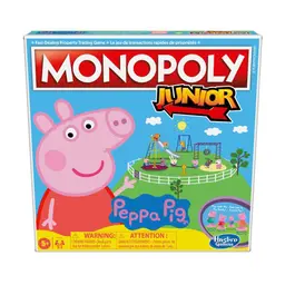 Monopoly Junior : édition Peppa Pig