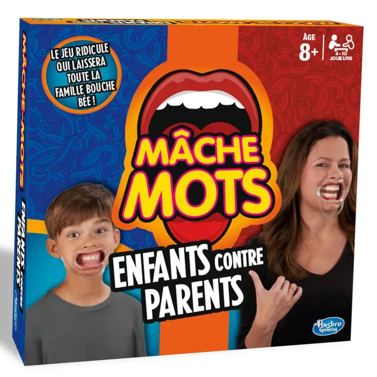 Mâche-mots enfants contre parents