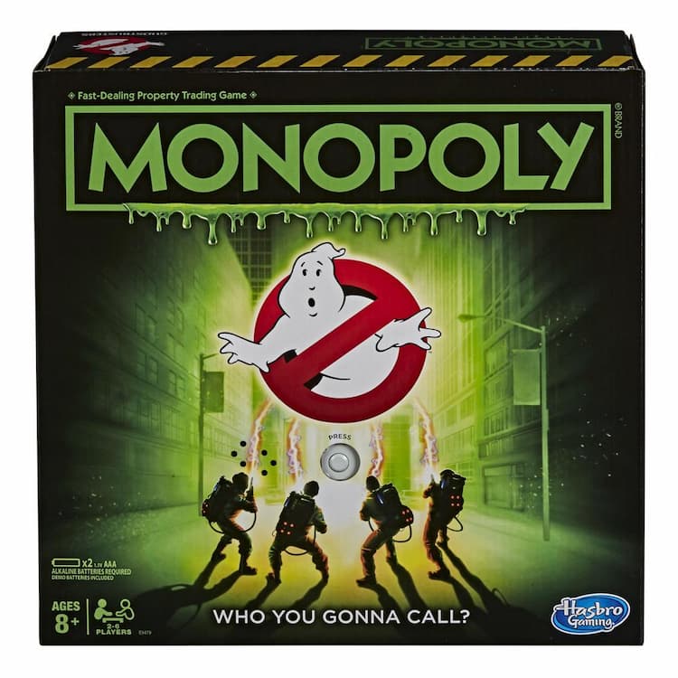 Monopoly Game: Ghostbusters Edition for Kids 8 and Up