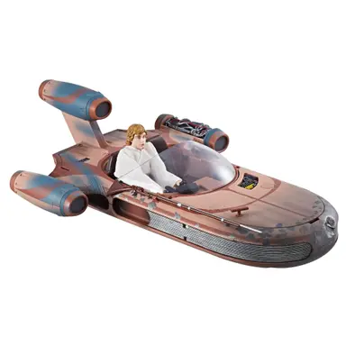 Star Wars Série noire - Landspeeder X-34 & figurine Luke Skywalker