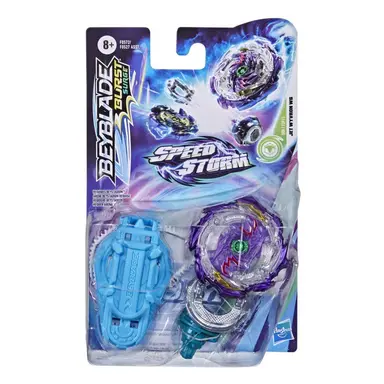 Beyblade Burst Surge Speedstorm Infinite Achilles A6 Spinning Top Starter Pack -- Battling Game Top Toy with Launcher