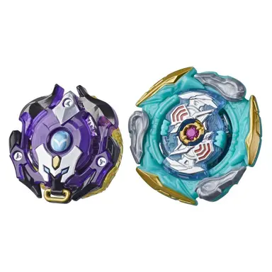 Beyblade Burst Surge, Pack de 2 toupies Speedstorm Glide Dullahan D6 et Minoboros M6