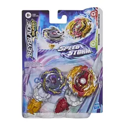 Beyblade Burst Surge Speedstorm World Spryzen S6 and Betromoth B6 Spinning Top Dual Pack -- Battling Game Top Toy