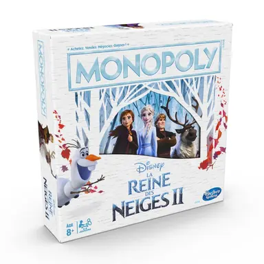 Monopoly Game: Disney Frozen 2 Edition Board Game for Ages 8 and Up