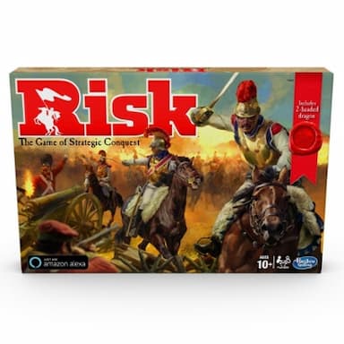 Risk Game With Dragon, Strategy Board Game Ages 10 and Up