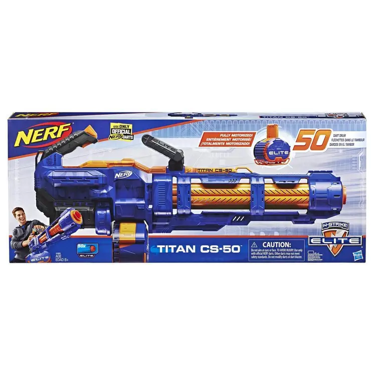 Nerf Elite Titan CS-50 Toy Blaster