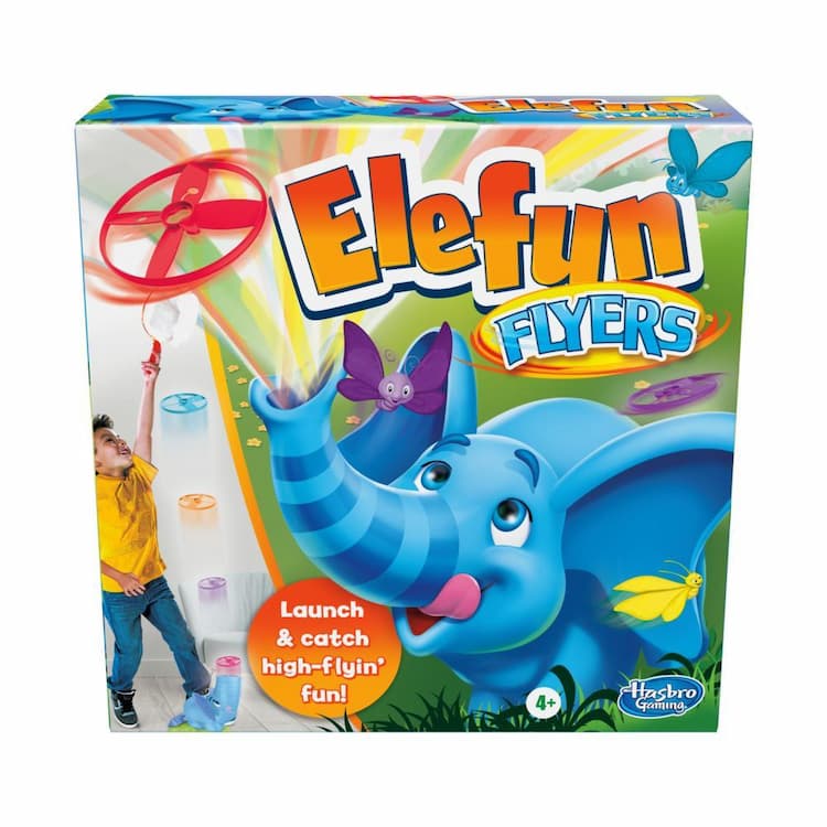 Elefun Flyers Butterfly Chasing Game for Kids Ages 4 and Up, for 1-3 Players