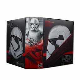 Star Wars The Black Series First Order Stormtrooper Electronic Helmet, Star Wars: The Rise of Skywalker Collectible