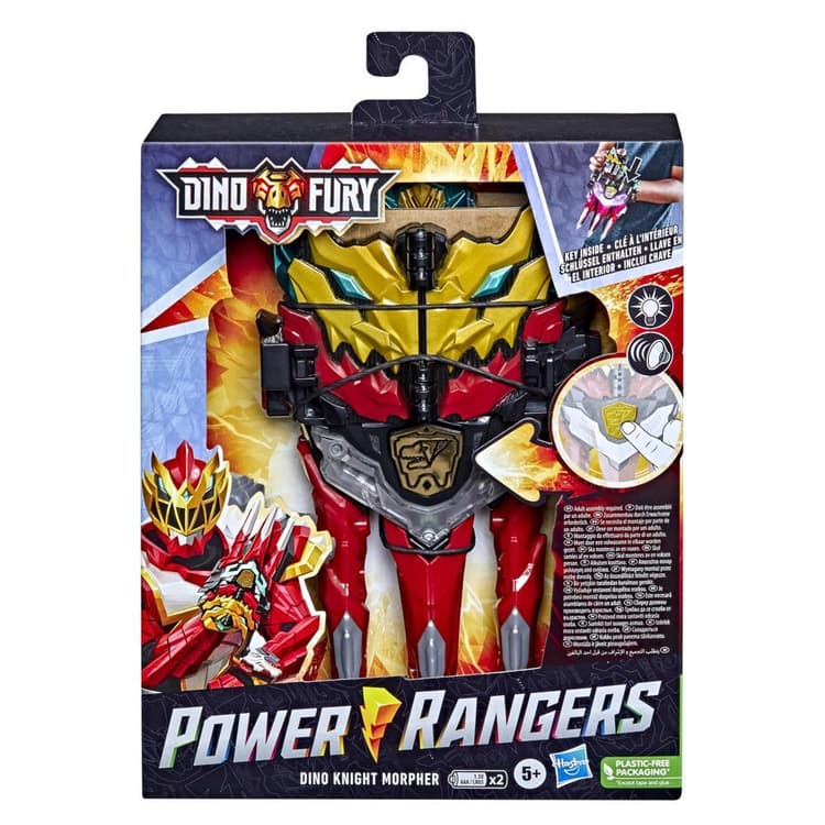 Power Rangers Dino Knight Morpher Electronic Toy With Lights and Sounds Includes Dino Knight Key Inspired by TV Show