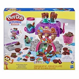 Play-Doh Kitchen Creations, La chocolaterie avec 5 couleurs de pâte Play-Doh atoxique