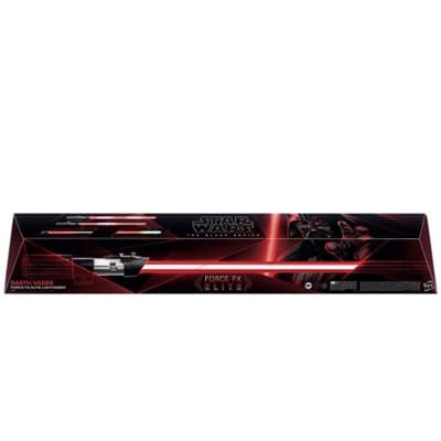Star Wars The Black Series Darth Vader Force FX Elite Lightsaber Collectible with Advanced LED and Sound Effects