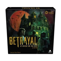 Avalon Hill Betrayal at House on the Hill 3rd Edition Cooperative Board Game, for Ages 12 and Up for 3-6 Players