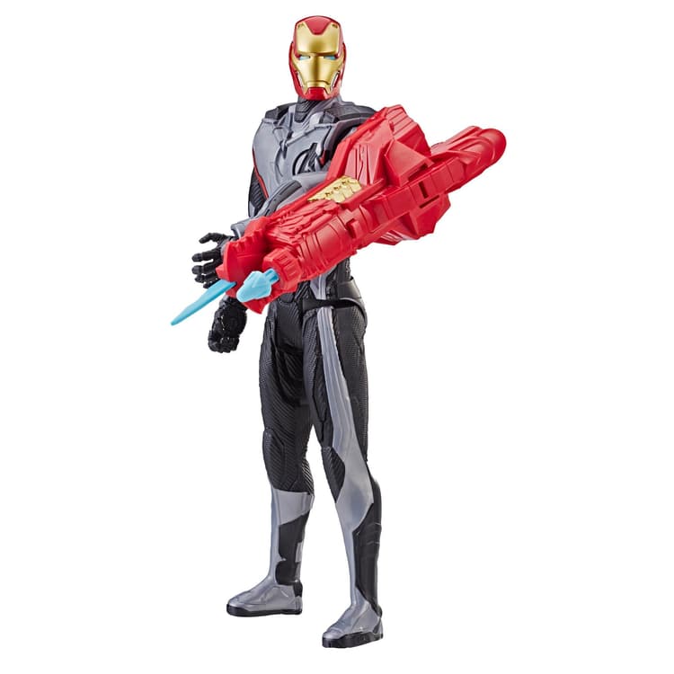 Marvel Avengers: Endgame Iron Man Titan Hero con Power FX incluso (Action Figure da 30 cm)