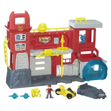 Transformers Rescue Bots - Griffin Rock Firehouse Headquarters (Playskool Heroes)